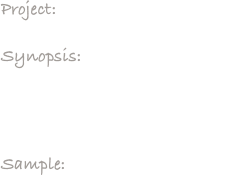 Project:     The American Dream

Synopsis:    An original Television Series narrated by Bill Kurtis which chronicles Gen-X-ers living the American Dream

Sample:    Series Open